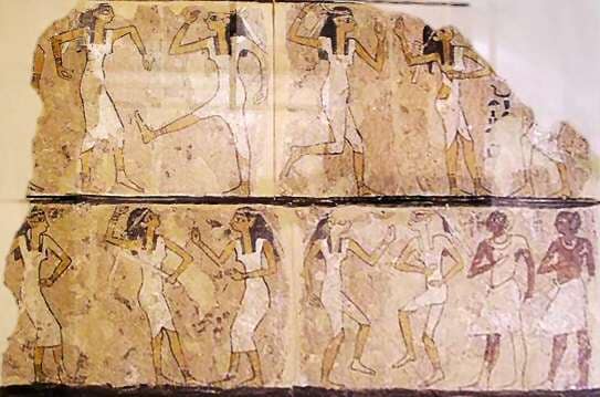 dancing in ancient Egypt