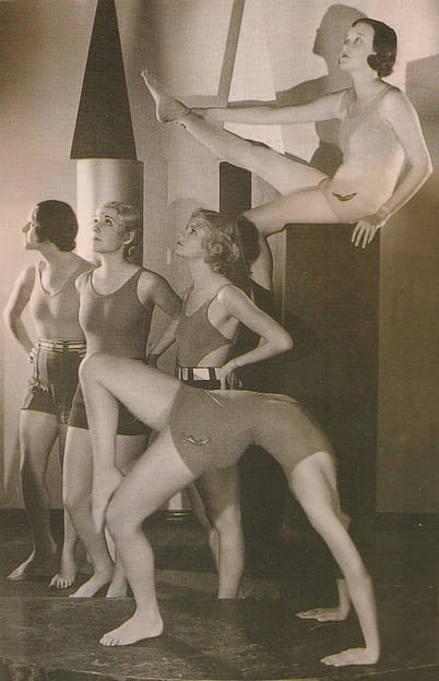 Women's bathing suits from 1930's